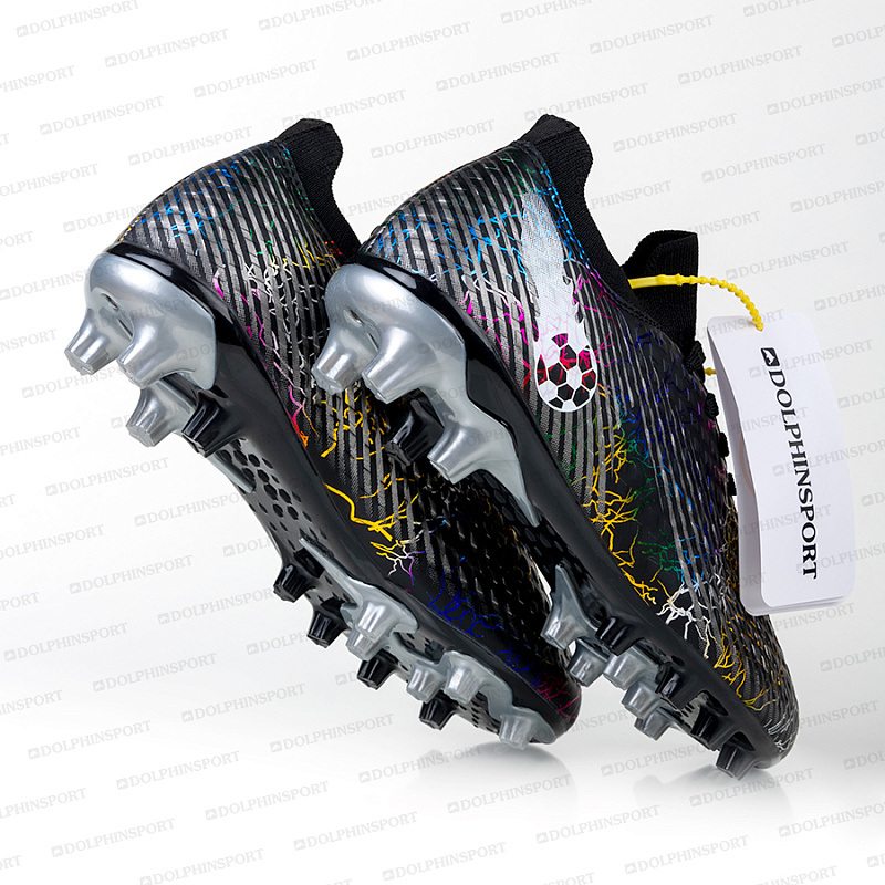 Бутсы футбольные KR-135 черный