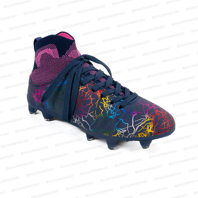 Бутсы футбольные KR-131 фиолетовые