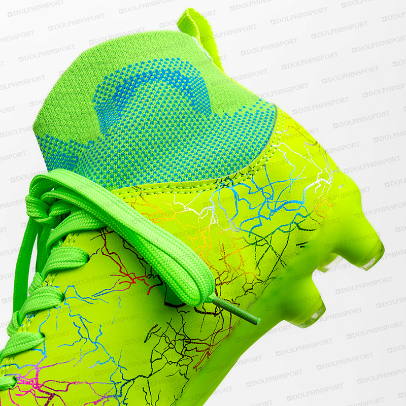 Бутсы футбольные KR-131 зеленые