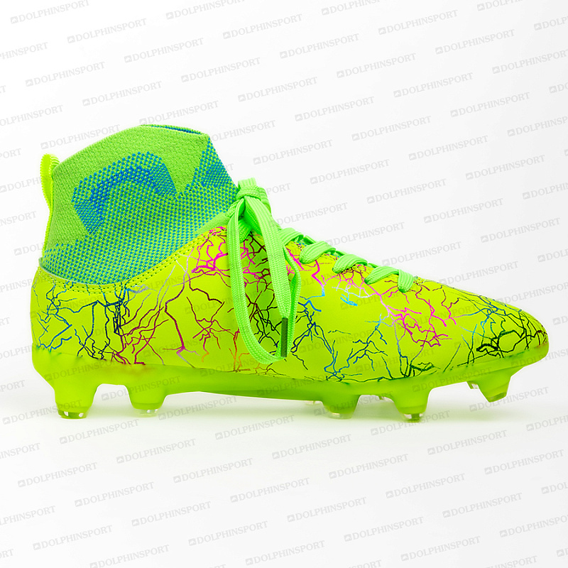 Бутсы футбольные KR-131 зеленые