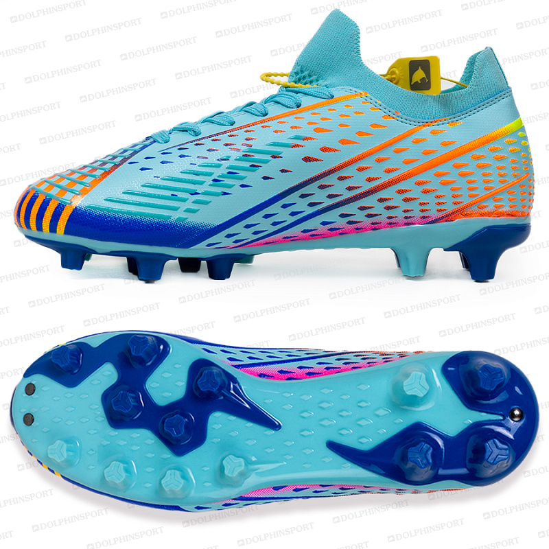 Бутсы футбольные KR-158 голубой