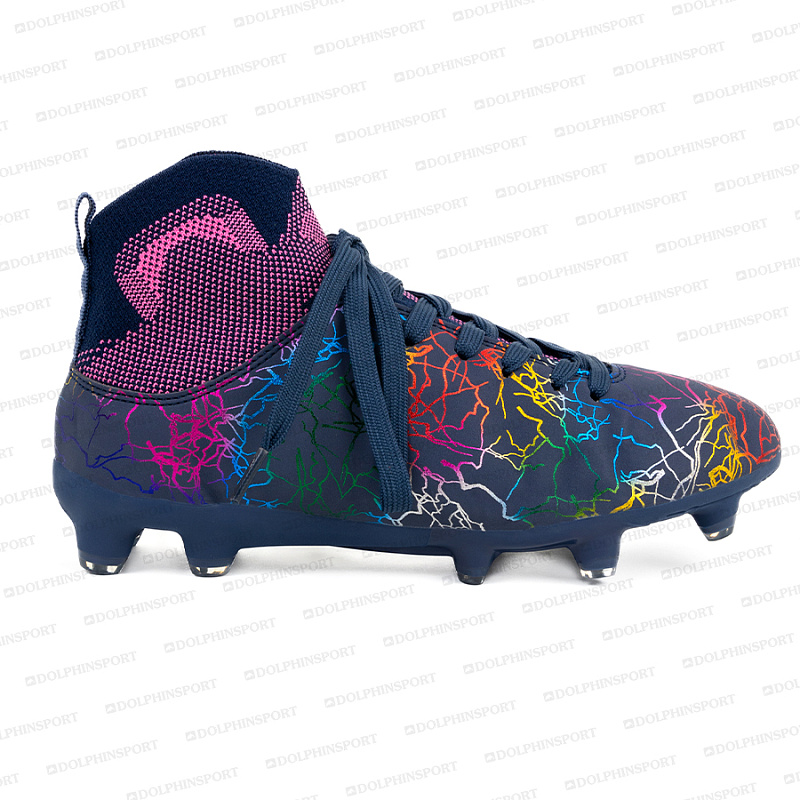 Бутсы футбольные KR-131 фиолетовые