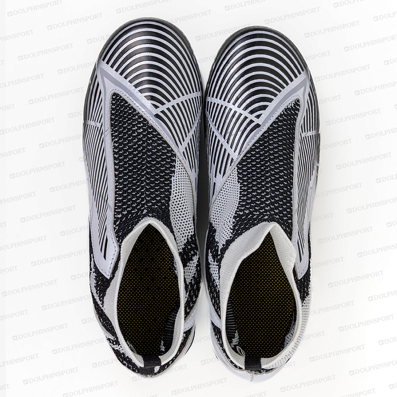 Бутсы футбольные KR-188 бело-черный